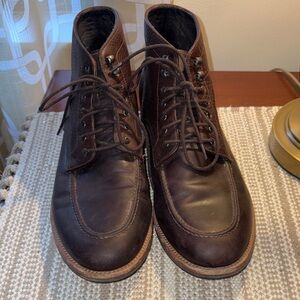 Warfield & Grand Men’s Brown Lace Up Boots Size 11